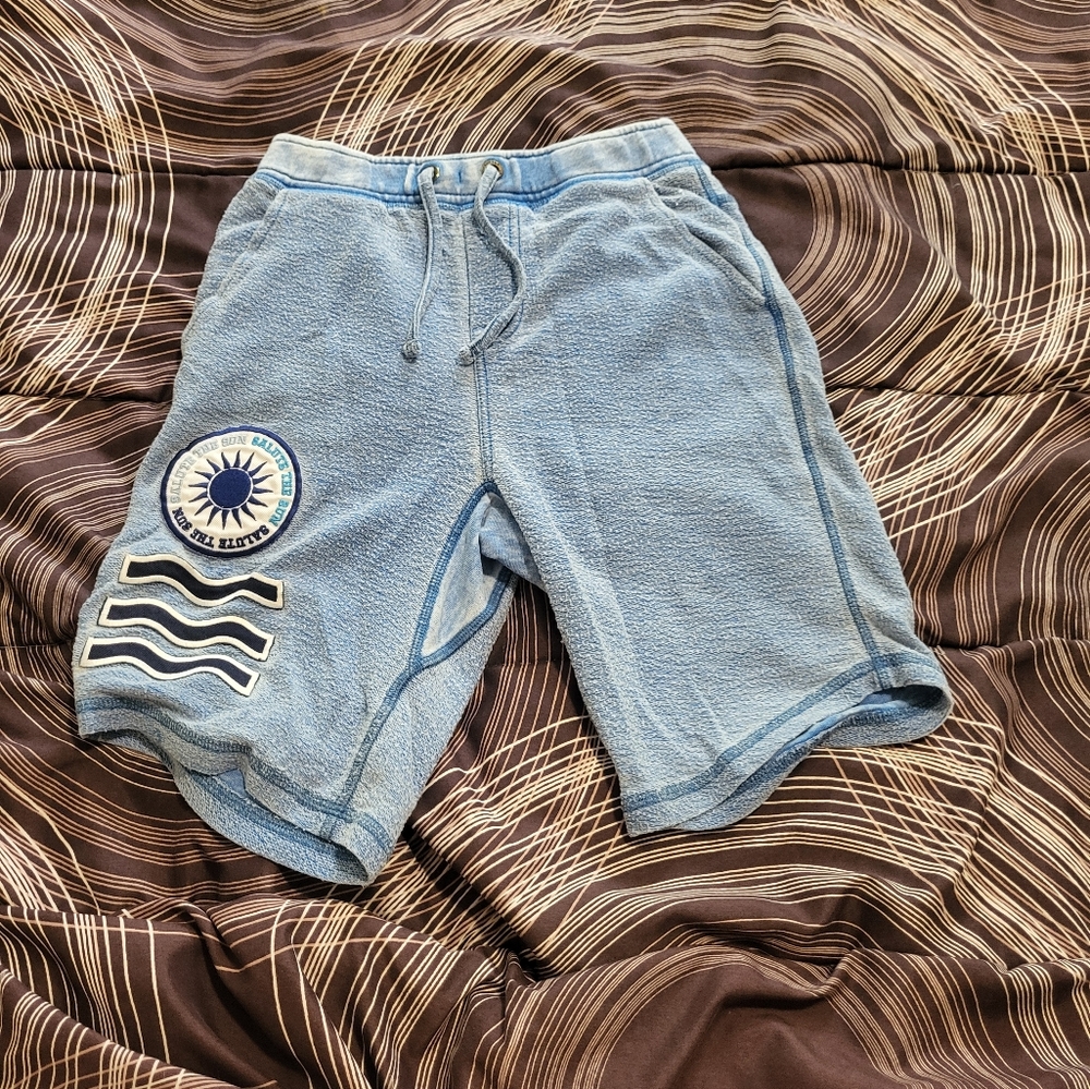 Butter Super Soft Blue Shorts